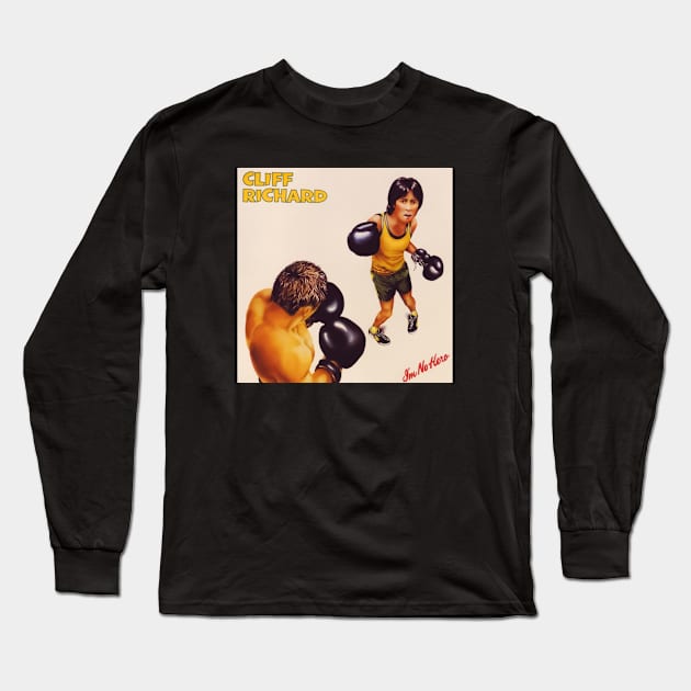 Cliff Richard Im No Hero 2 Album Cover Long Sleeve T-Shirt by asheribtllo